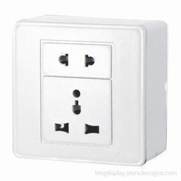 Power Plug Hidden CCTV Camera, 1/3" Sony Super HAD CCD